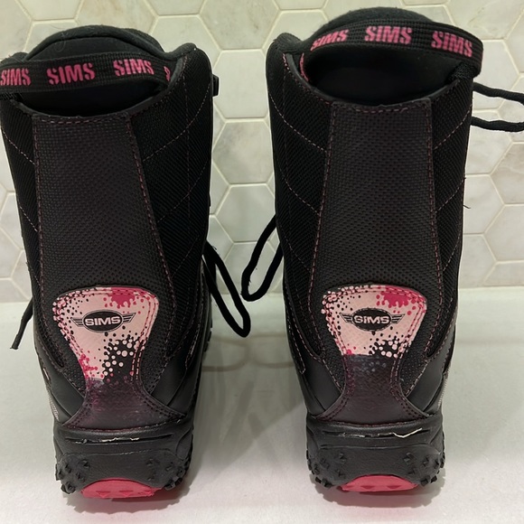 SIMS CALIBER GIRLS SNOWBOARD BOOTS JUNIOR SIZE 1 - Picture 3 of 5